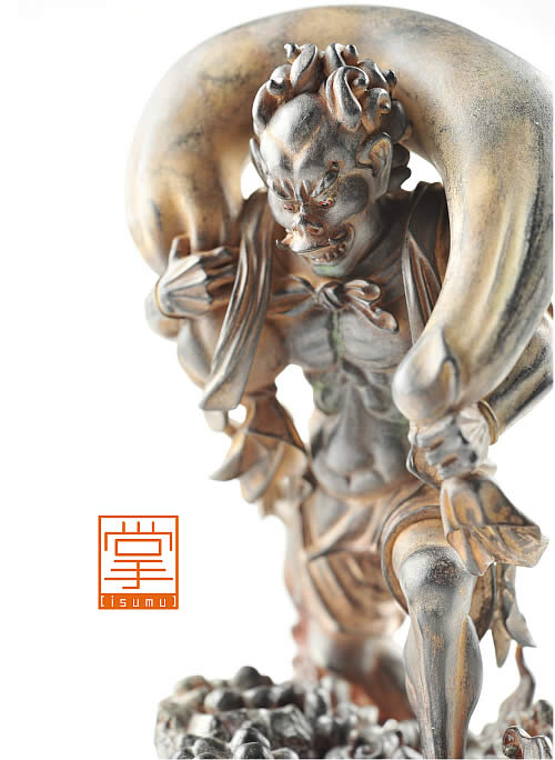 楽天市場】仏像 フィギュア イSム （ イスム ） 風神雷神 （ふうじん