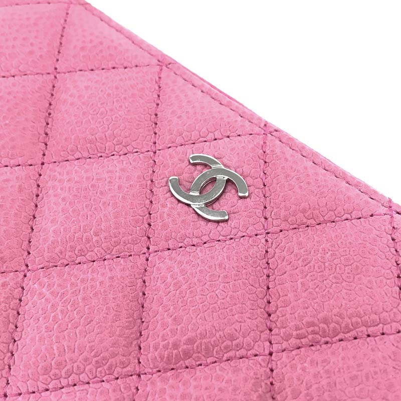 楽天市場】シャネル 長財布 CHANEL ラウンドファスナー マトラッセ