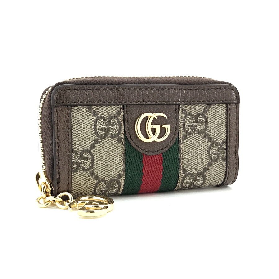 楽天市場】グッチ GUCCI キーケース ラウンドファスナー オフィディア
