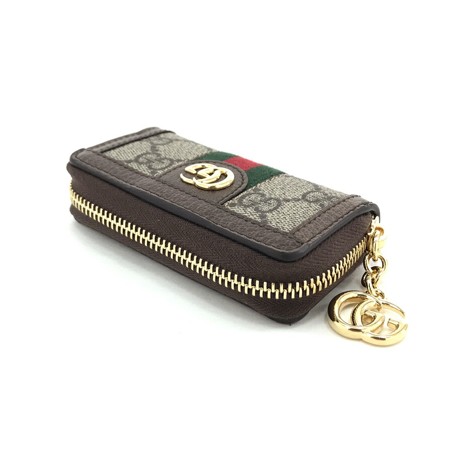 楽天市場】グッチ GUCCI キーケース ラウンドファスナー オフィディア