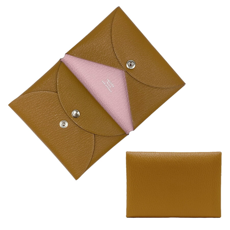 楽天市場】エルメス HERMES カルヴィ デュオ ヴェルソ シェーブル