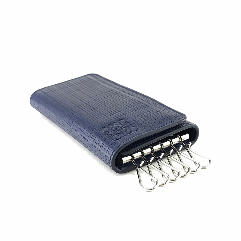 楽天市場】ロエベ キーケース LOEWE 6連 リネン LINEN カーフレザー