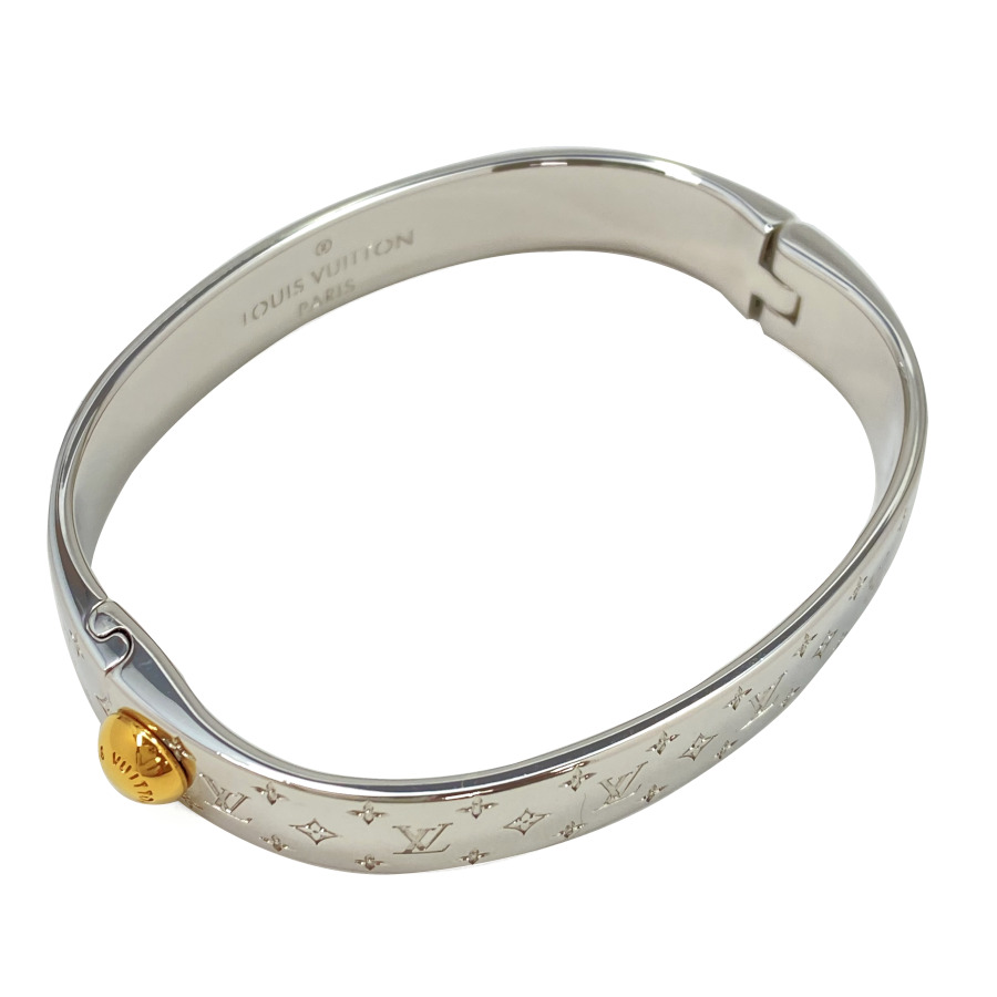 楽天市場】ルイヴィトン LOUIS VUITTON ブレスレット カフ ナノグラム