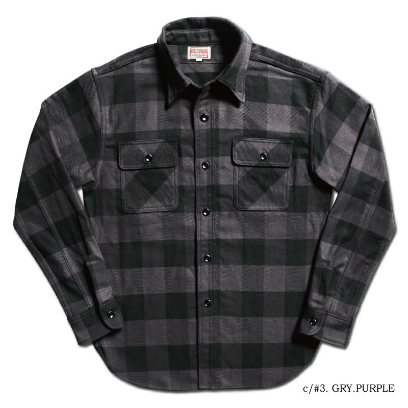 楽天市場】HV-00A GRY.PUR 50'sバッファローチェック00A HV00A