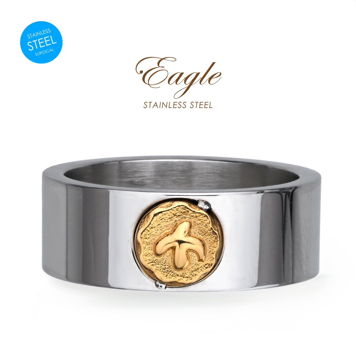 楽天市場】【鷲見太郎 Ring リング】イーグルリング/K18イエロー