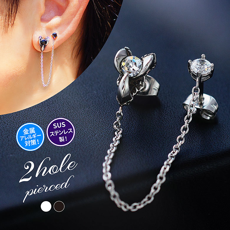 楽天市場】ステンレス アクセサリー メンズ 片耳用ピアス spi0088獣爪