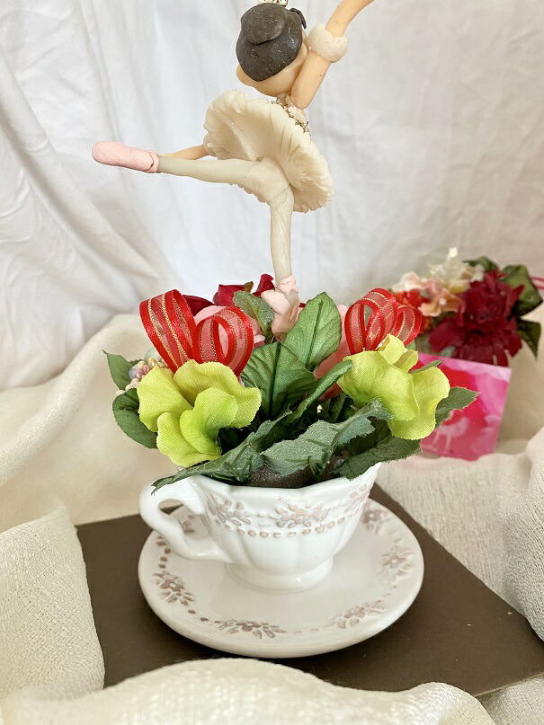 楽天市場】バレリーナ プリザーブドフラワー バレリーナ雑貨 バレエ