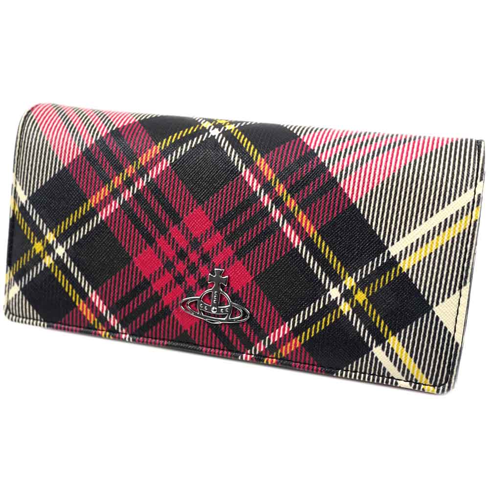 楽天市場】ヴィヴィアン ウエストウッド 長財布 レディース チェック柄