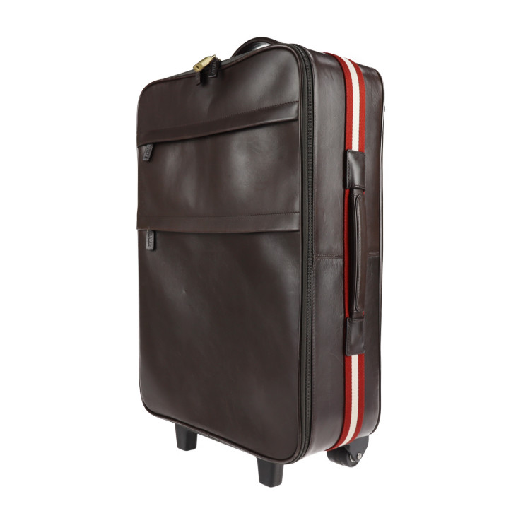 M*I様 BALLY ブラック レザー キャリーケース BALLY スーツケース