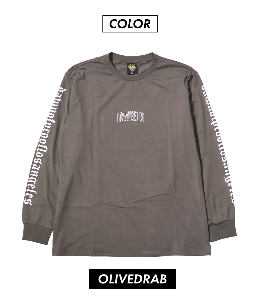 楽天市場】ロングtシャツ メンズ 長袖 カットソー トップス ロンT 長袖