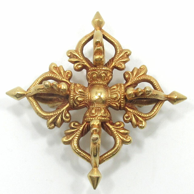 楽天市場】金剛杵 カツマ 羯磨 十字金剛杵 ドルジェ バジュラ 五鈷杵