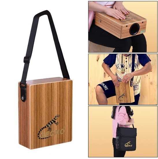 楽天市場】GECKO☆カホン薄型 フラット ダンス踊り 演奏 コンパクト