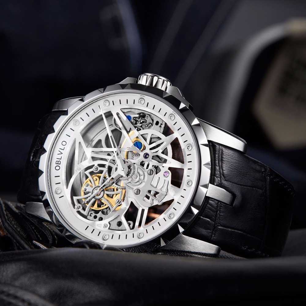楽天市場】ハイエンドオマージュウォッチOBLVLO高級トゥールビヨン中空