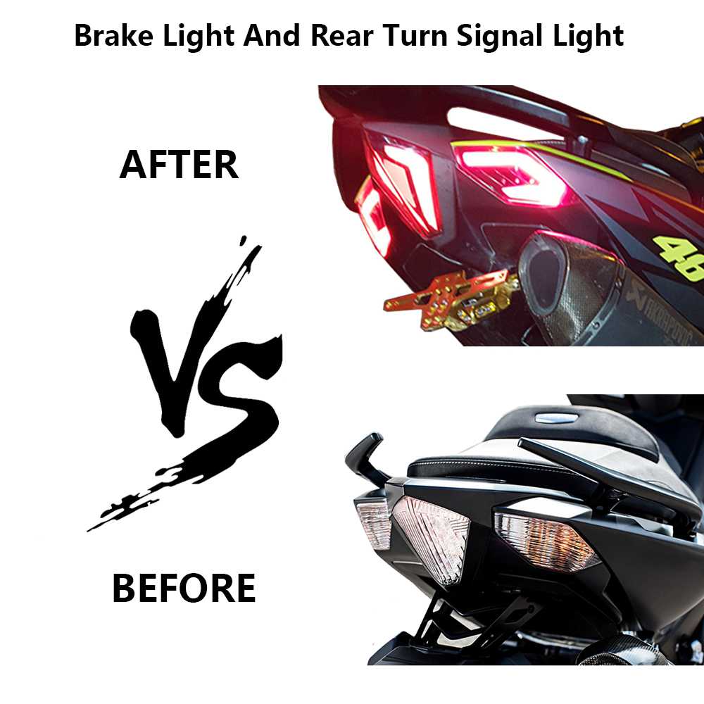 楽天市場】TMAX 530 2012〜2016 LEDテールランプ+フロントウィンカー5