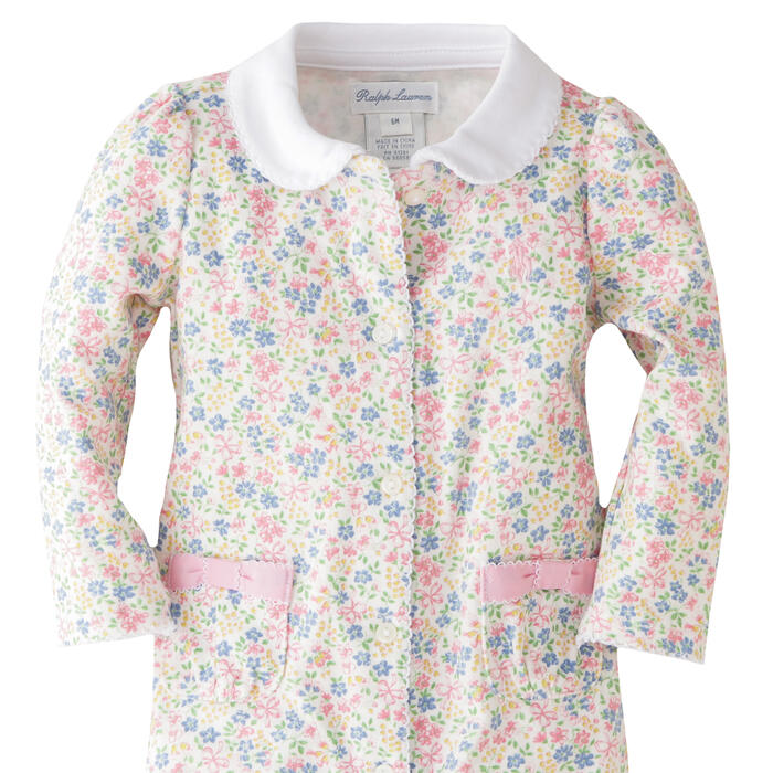 楽天市場】ラルフローレン ベビー ロンパース フローラル ラップ