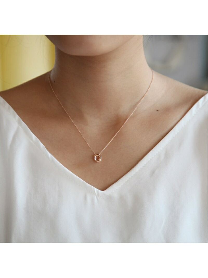 楽天市場】K10ピンクゴールドネックレス 4℃ ヨンドシー アクセサリー