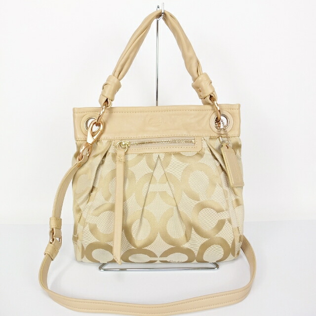 楽天市場】COACH コーチ オプアート（ショルダーバッグ