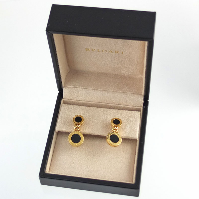 楽天市場】ブルガリ BVLGARI ブルガリブルガリ ピアス オニキス 750