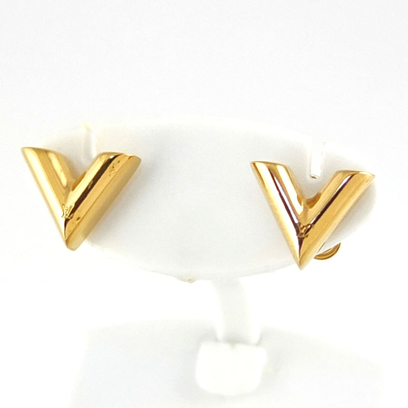 楽天市場】ルイ ヴィトン LOUIS VUITTON ピアス エセンシャルV M68153