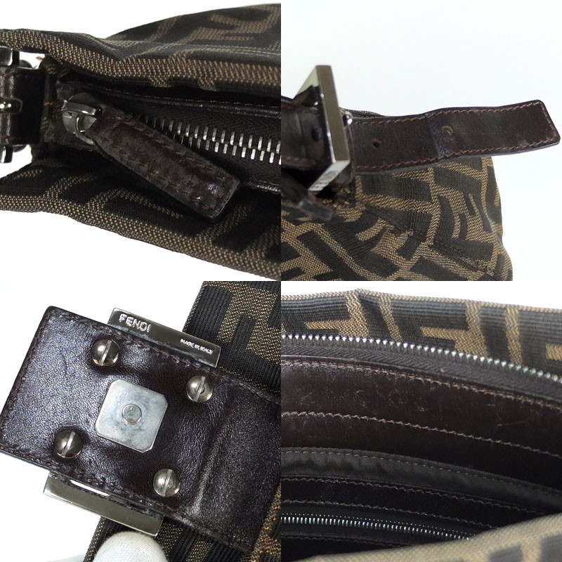 楽天市場】フェンディ FENDI ズッカ柄 セミショルダーバッグ 26566