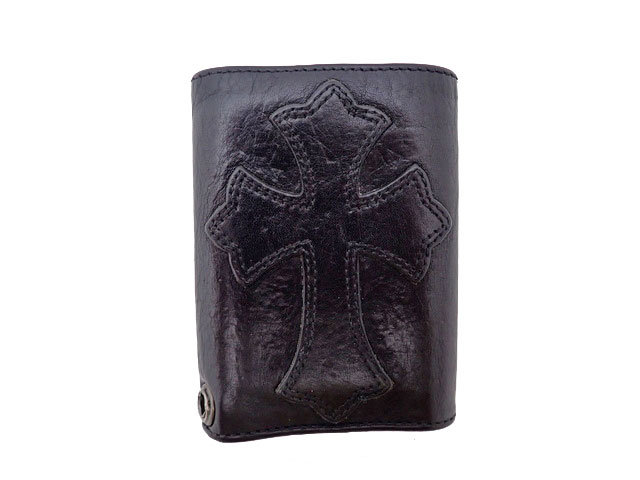 楽天市場】CHROME HEARTS クロムハーツ Trifold Wallet Cemetery Cross