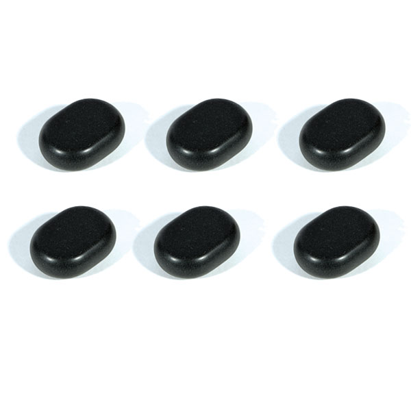 楽天市場】ホットストーン 玄武岩 ラージ 6個セット ストーンセラピー