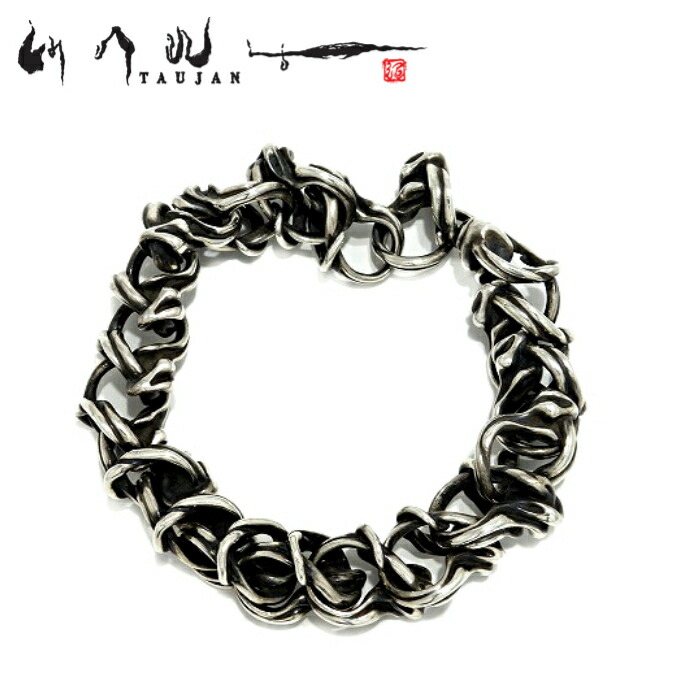 楽天市場】【TAUJAN タウジャン】2612-06 ブレスレット : シルバー