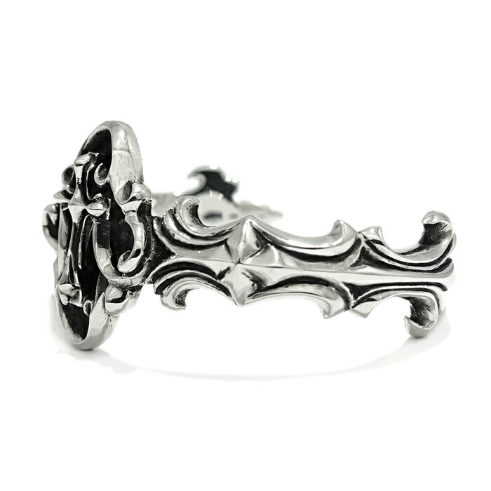 楽天市場】メンズ バングル シルバーアクセサリー クロス 十字架