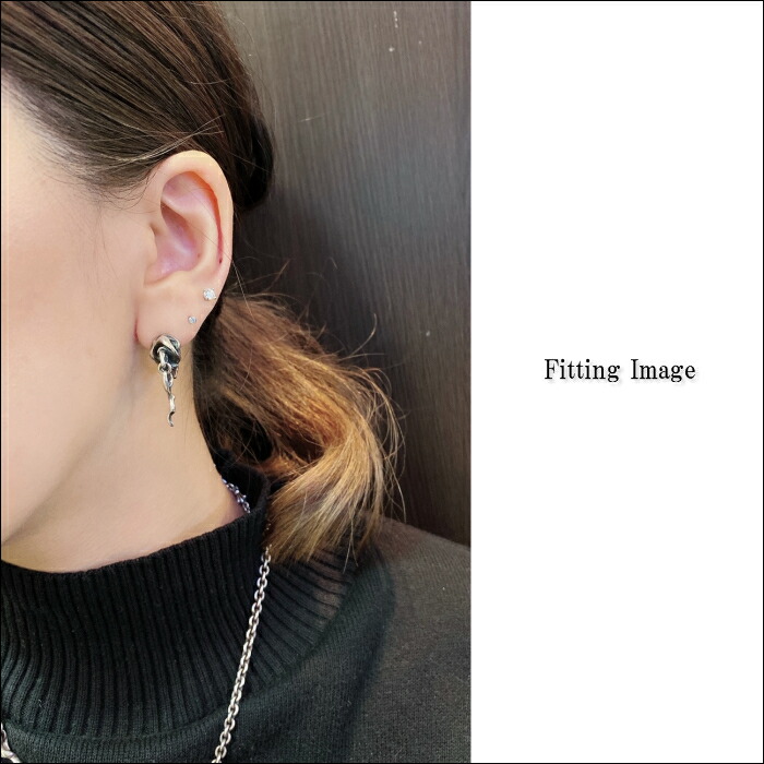 楽天市場】メンズ ピアス ブランド シルバーピアス 脈 メンズ