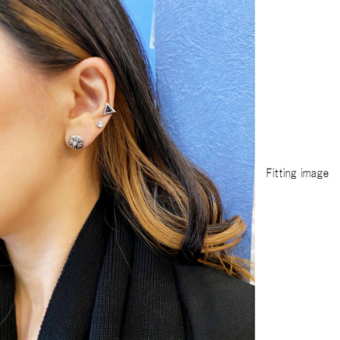 楽天市場】【CHROME HEARTS クロムハーツ】CROSS BALL STUD クロス