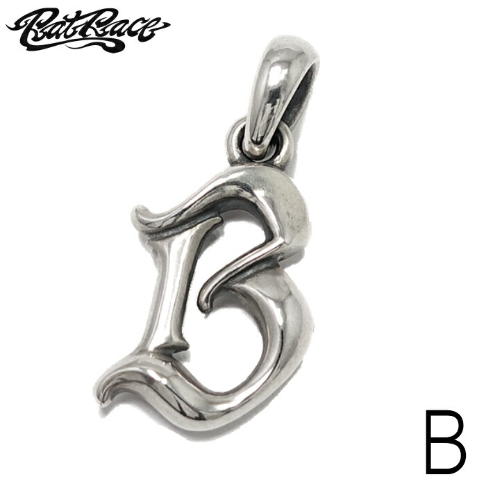 楽天市場】メンズ ペンダント イニシャル アルファベット ギフト 【Rat