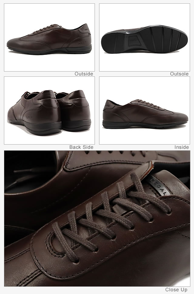 楽天市場】【返品交換送料無料】REGAL リーガル レースアップレザー