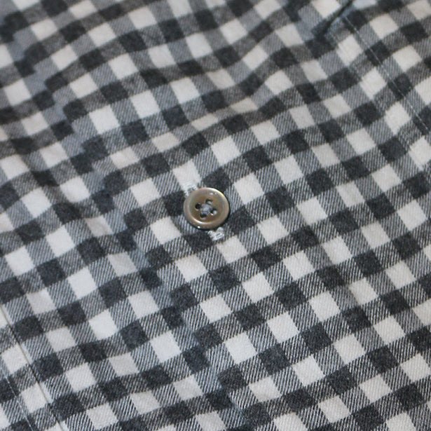 Porter Classic ROLL UP FLANNEL GINGHAM CHECK SHIRT ポーター