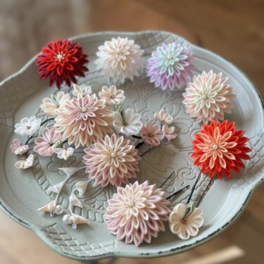 つまみ細工講座】成人式ワークショップ｜第3期｜【つまみ細工】一般