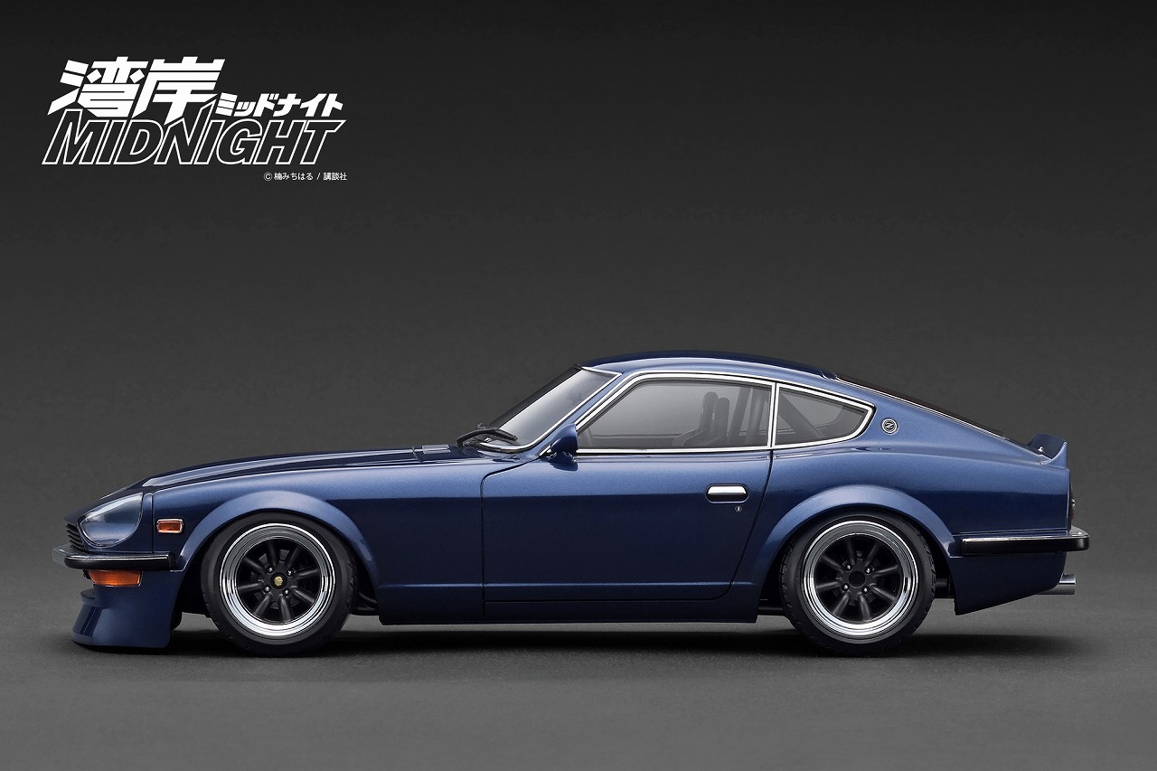 1/18 NISSAN Fairlady Z (S30) Blue 湾岸MIDNIGHT Devil's Z【IG3592