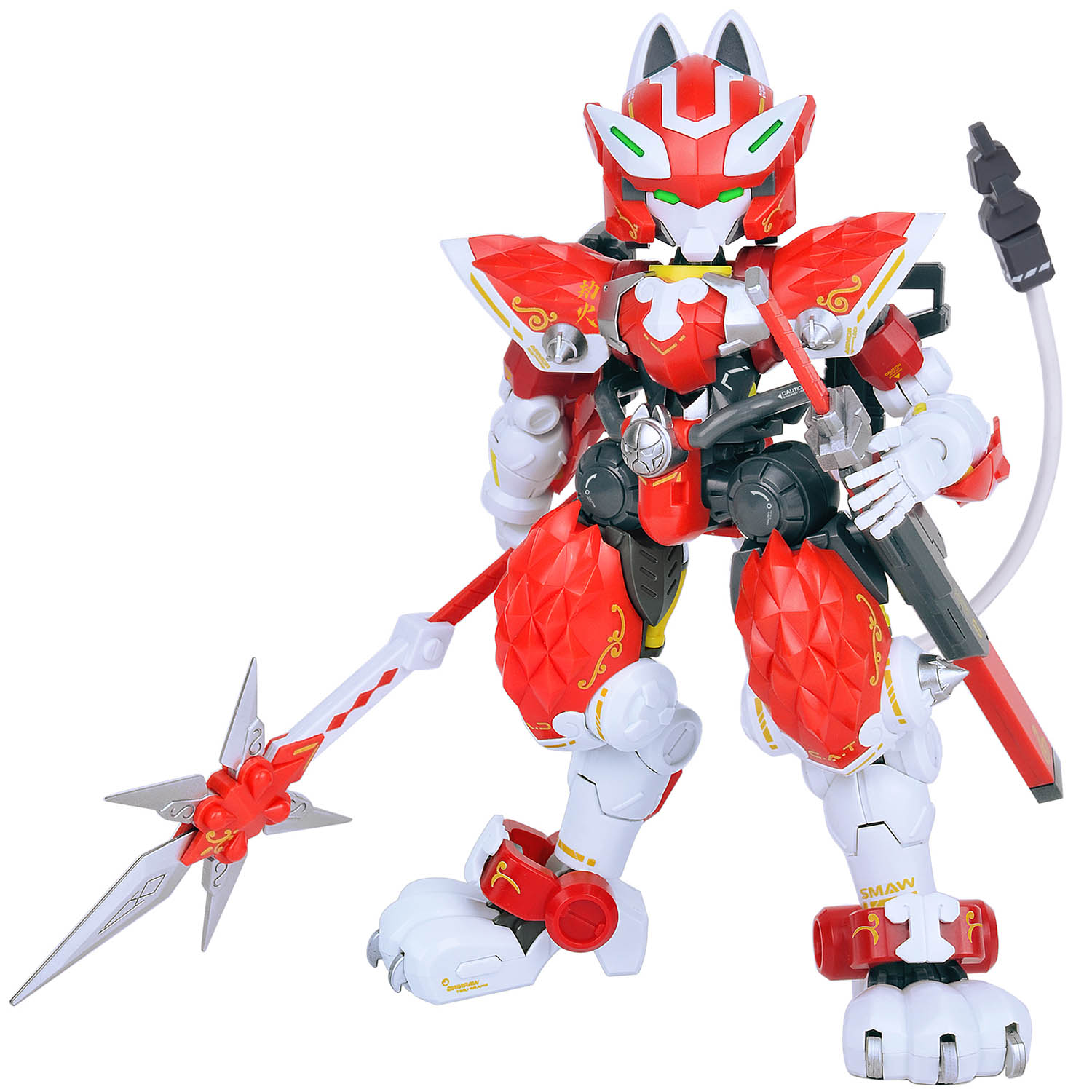 1/60 超高機動装甲・猫忍者 C.A.T-03 突撃戦場司令機 火炎【XIA3