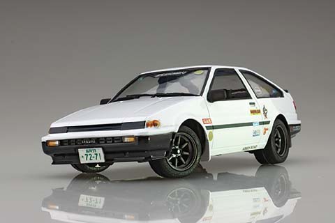 峠-3 1/24 峠シリーズNo.3 トヨタ ハチロクトレノ AE86【峠-3