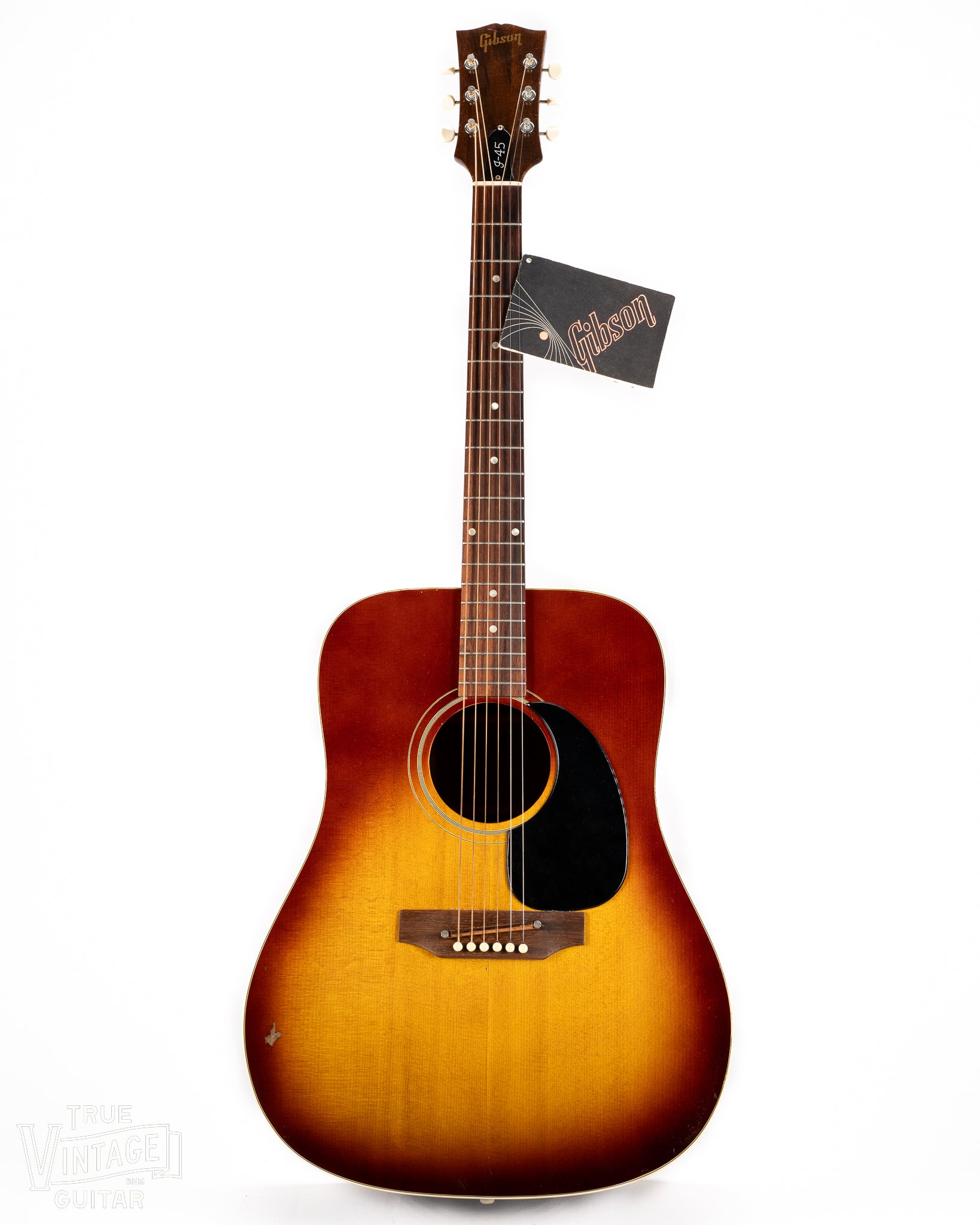 1969 Gibson J-45 Sunburst – True Vintage Guitar