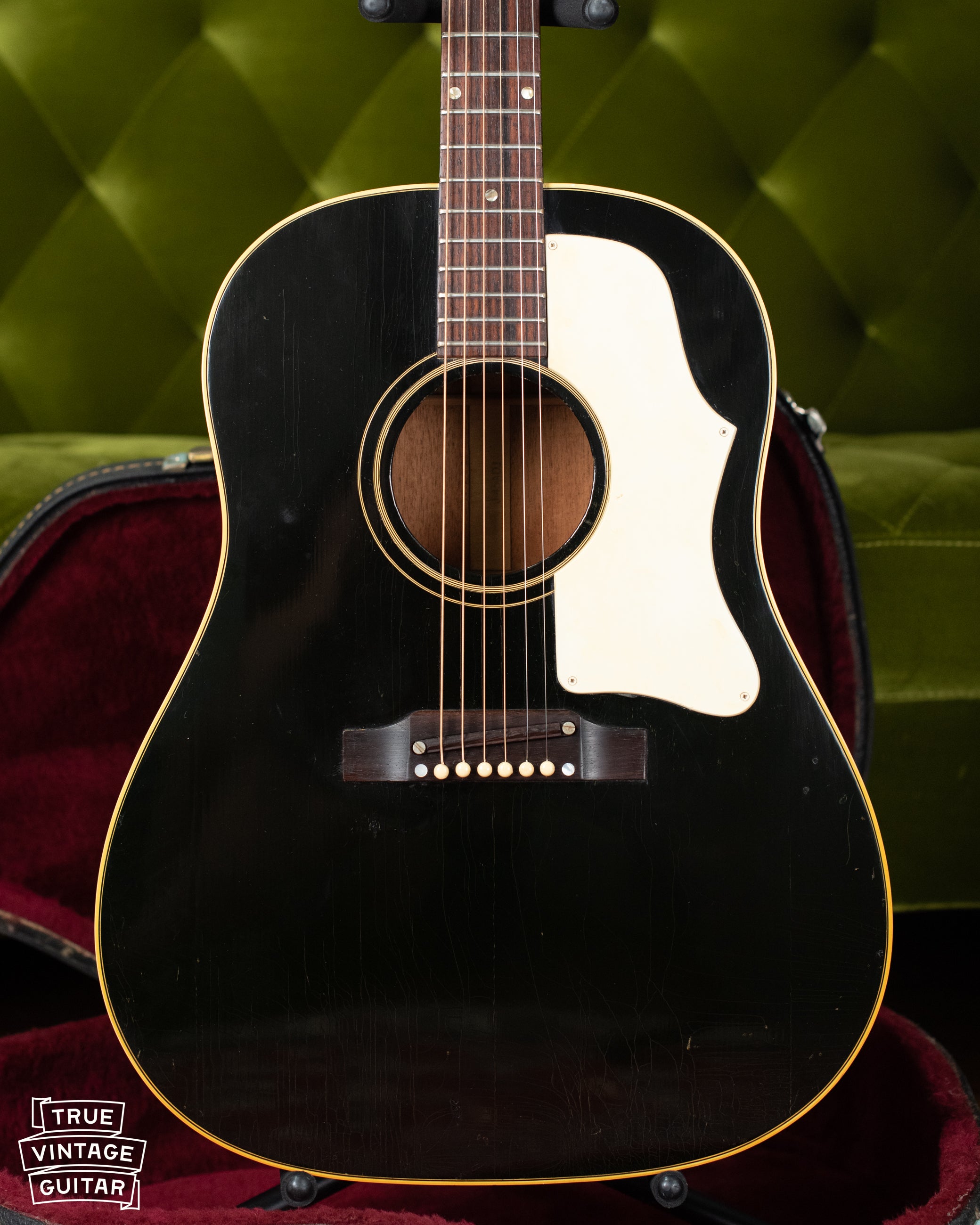 1968 Gibson J-45 Black – True Vintage Guitar