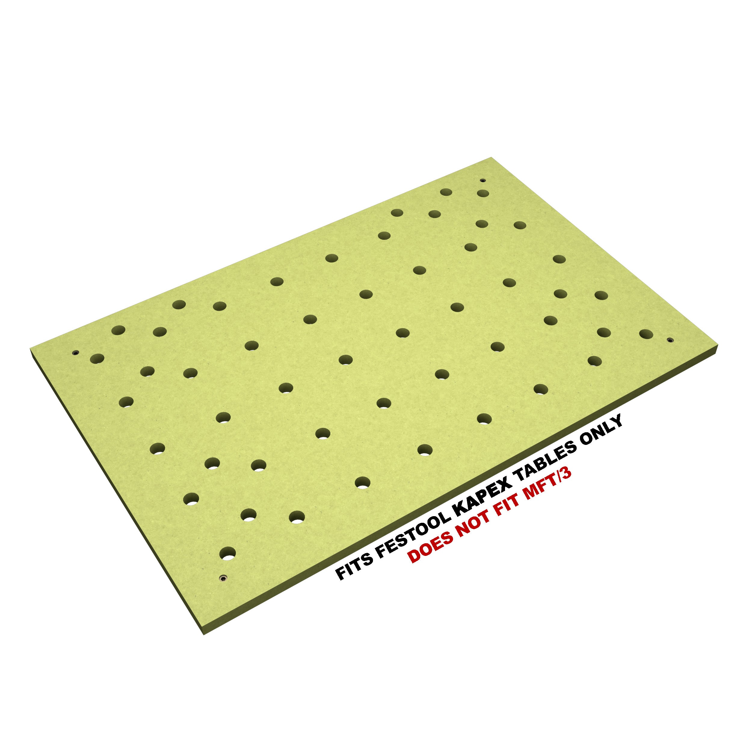 Trunkworks MDF Perforated Replacement MFT Top Compatible with