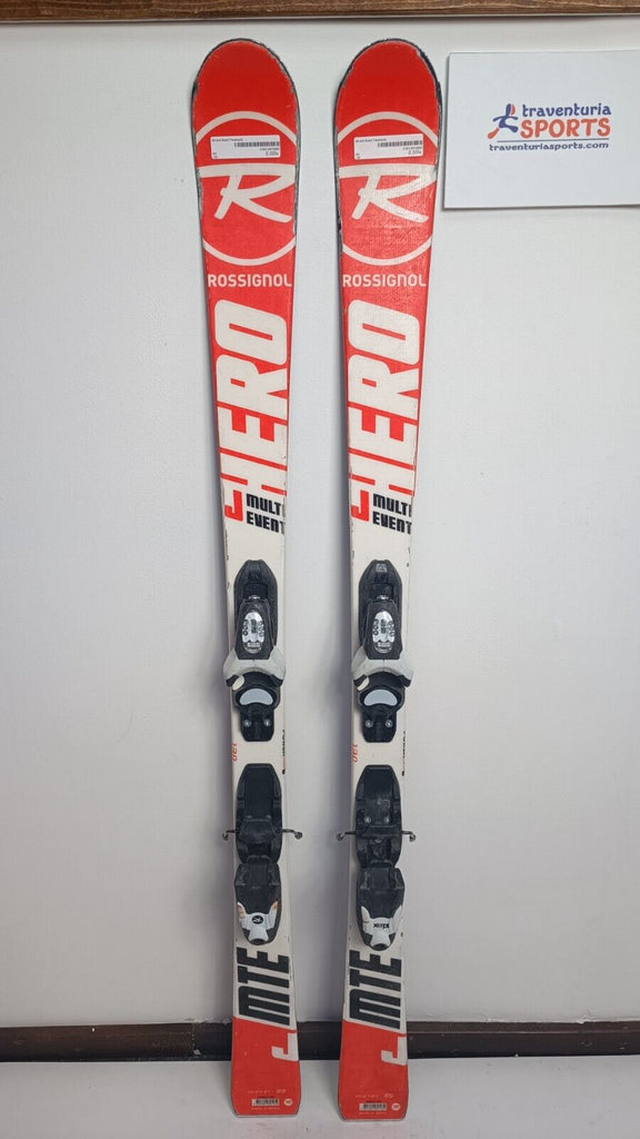 Rossignol Hero JR 130cm Ski + Look 4.5 Bindings Winter Adventure