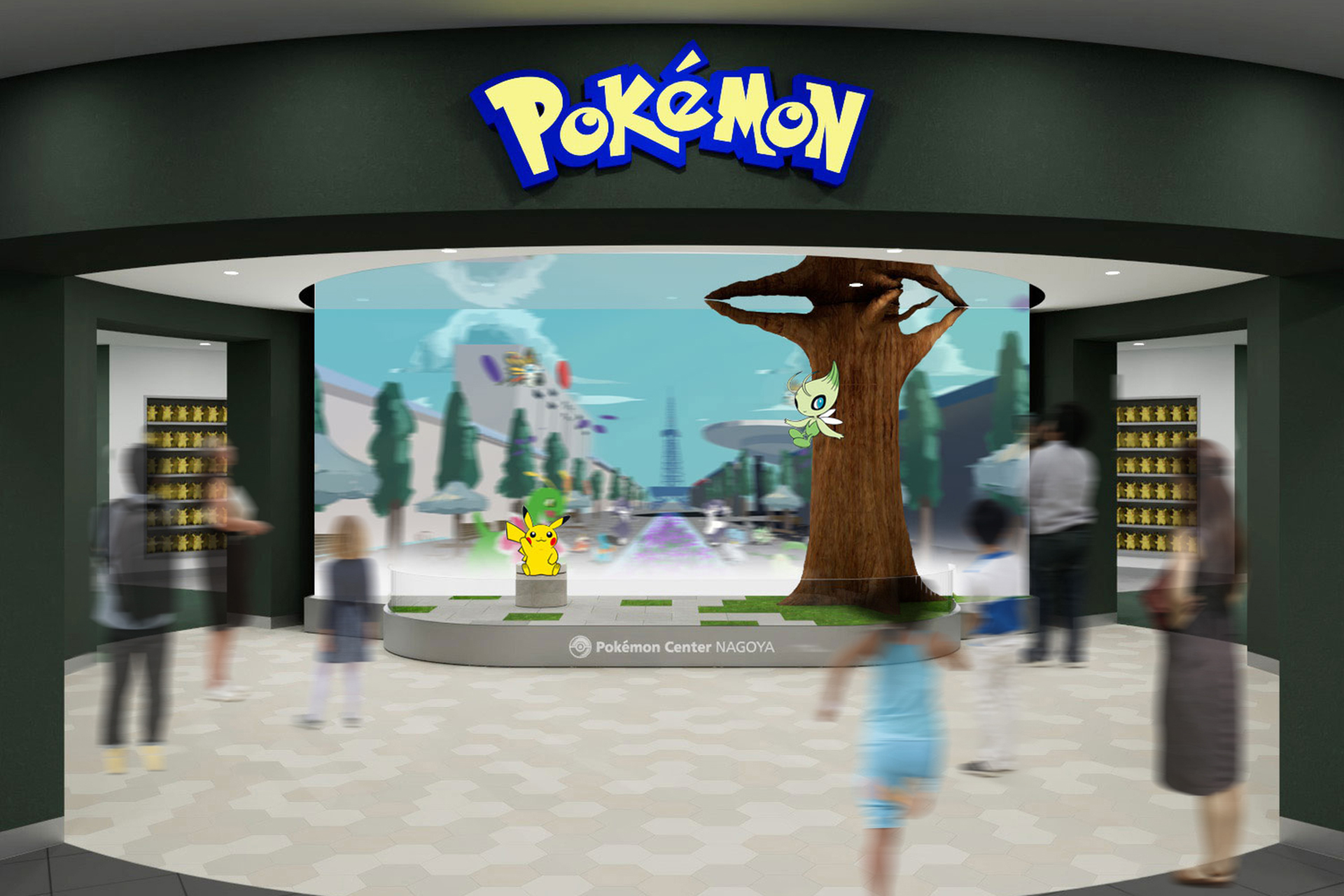 ポケモンセンターナゴヤ、リニューアル。記念グッズ/プレオープン事前