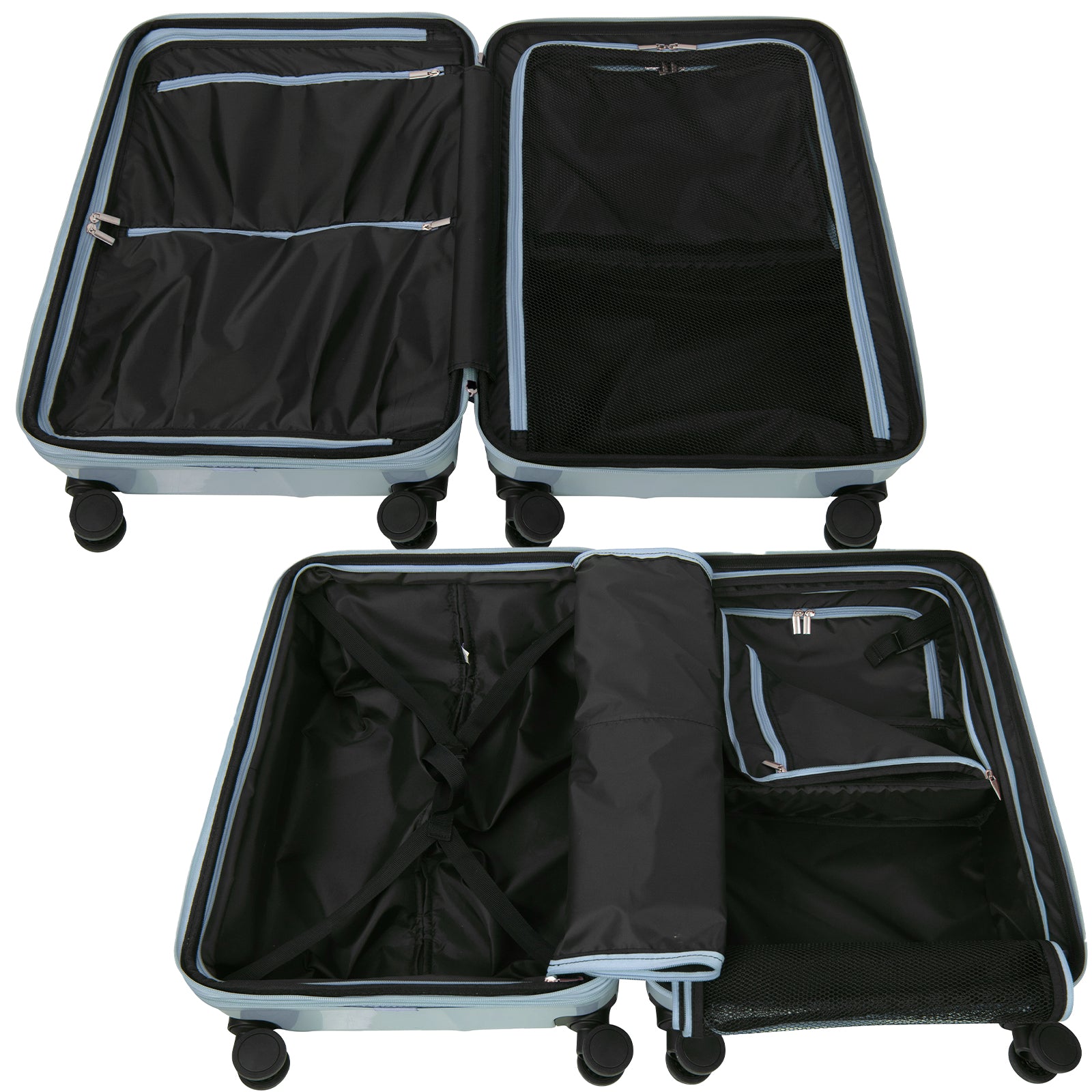 シエラ【M】 60L（拡張時71L） 5～7泊 ストッパー付き スーツケース