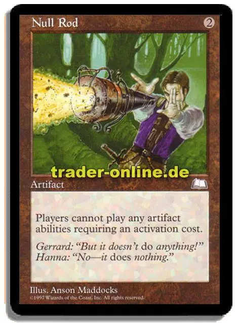 ウェザーライト 無のロッド Null Rod 英語版 ウェザーライト 無の