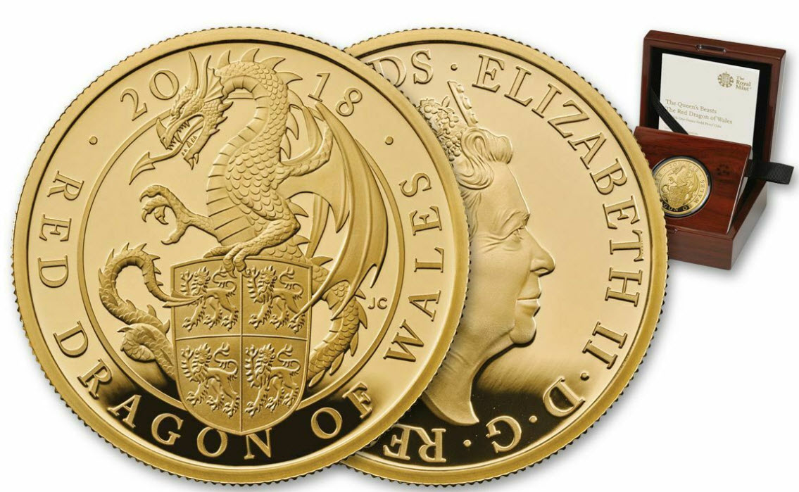 グレートブリテン クイーンズビースト2018年レッドドラゴン100ポンド