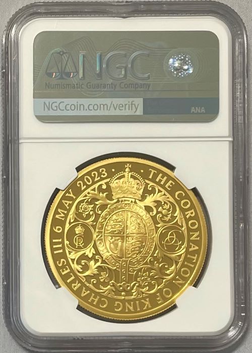 グレートブリテン 2023年 チャールズ3世 戴冠式記念コイン 2オンス