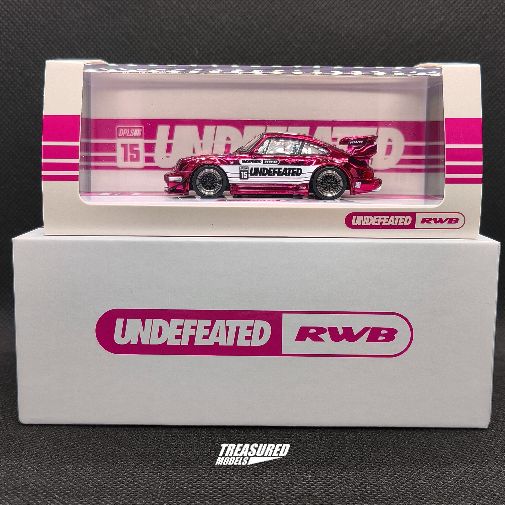TAS2026][CHASE] Undefeated RWB DPLS Pink TAS2026 1/64 Diecast