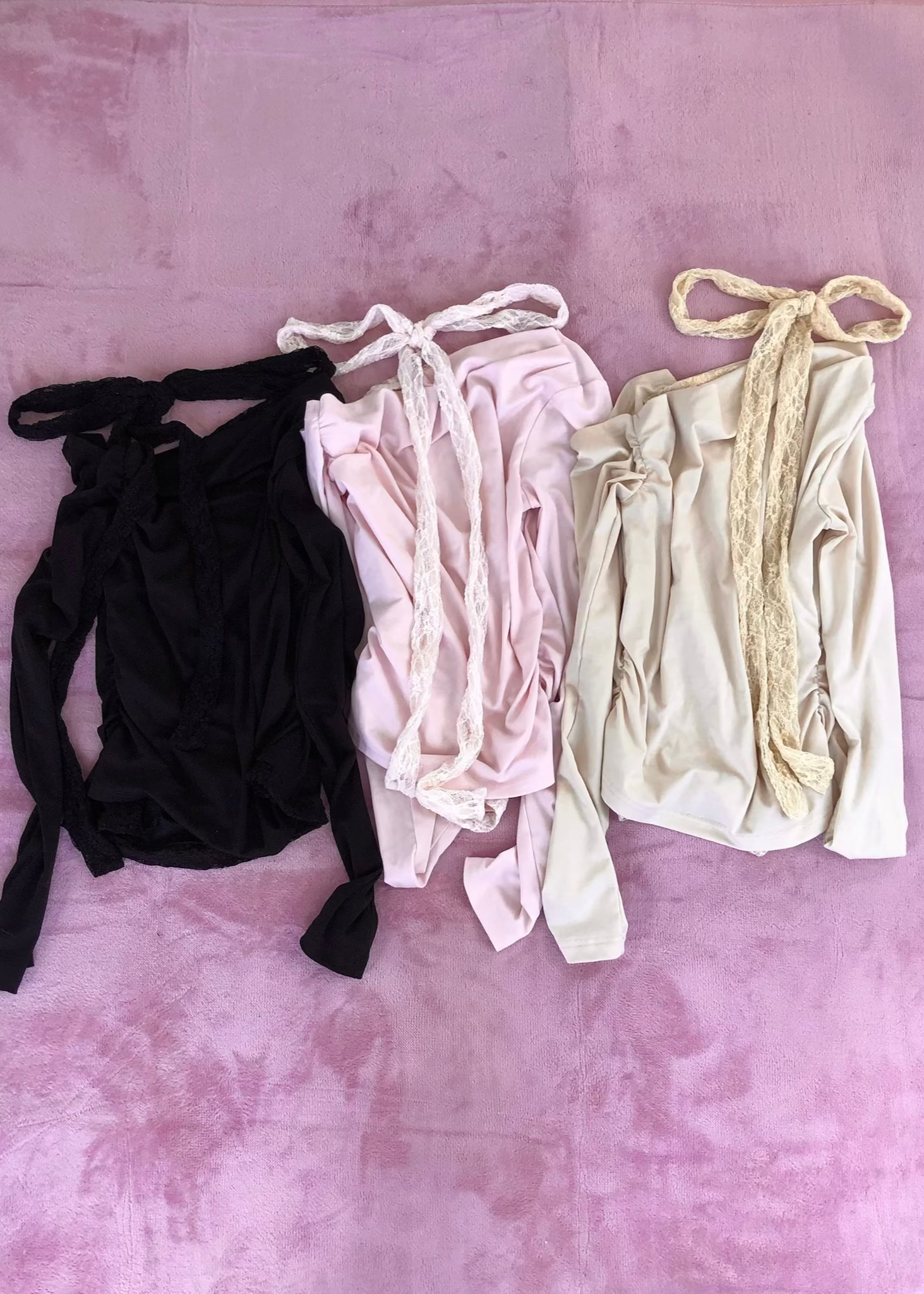 Romance Lace-Tie Top – Treat Ürself