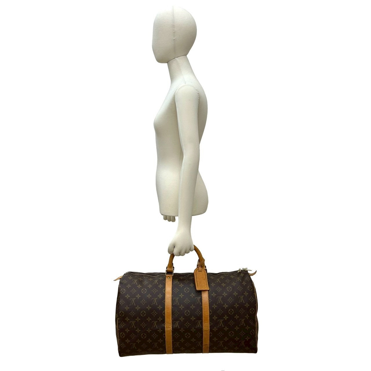 Louis Vuitton キーポル50 ボストンバッグ モノグラム #105 LOUIS