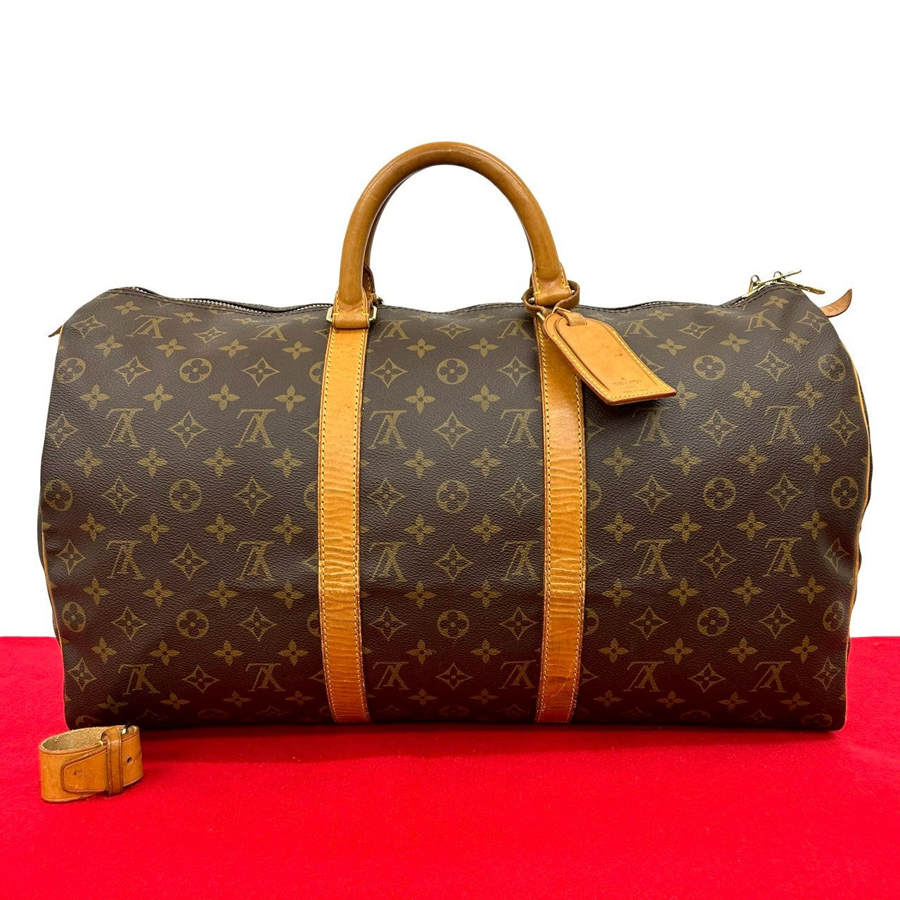 Louis Vuitton キーポル50 ボストンバッグ モノグラム #105 LOUIS